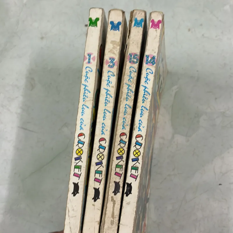 Chuyến phiêu lưu của Croket (4 cuốn) 1002757