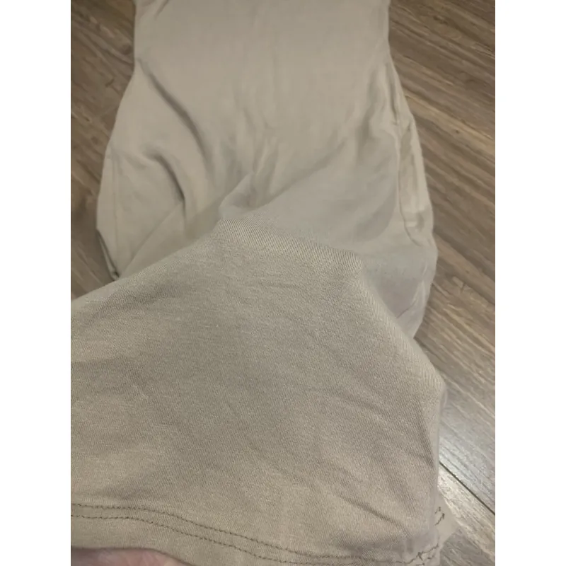 Váy thun ôm màu be size S 934628