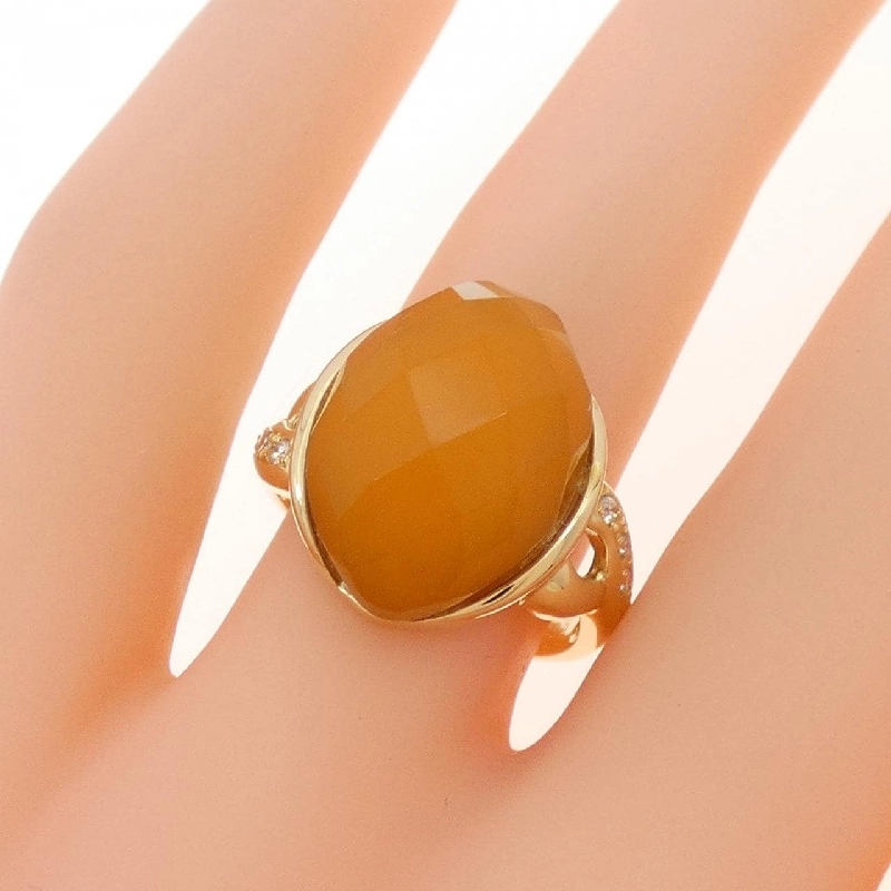 Nhẫn Hổ Phách K18YG - Hàng hiệu Chính hãng 855015