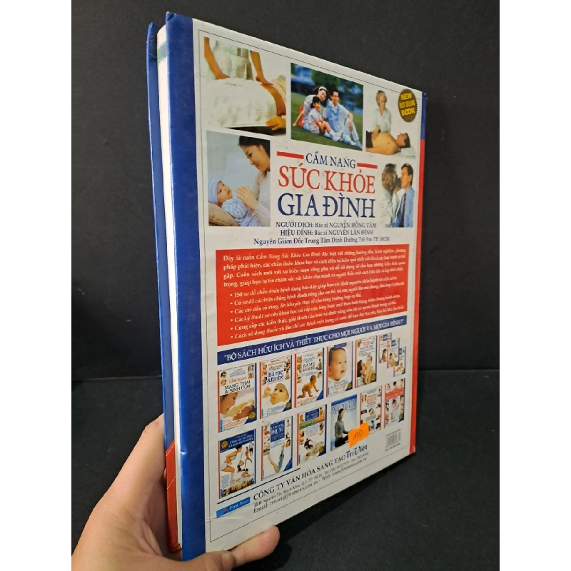 Cẩm nang sức khỏe gia đình (bìa cứng) mới 80% ố tróc gáy 2011 Dr. Tony Smith & Sue Davidson HCM2103 SỨC KHỎE - THỂ THAO 918069