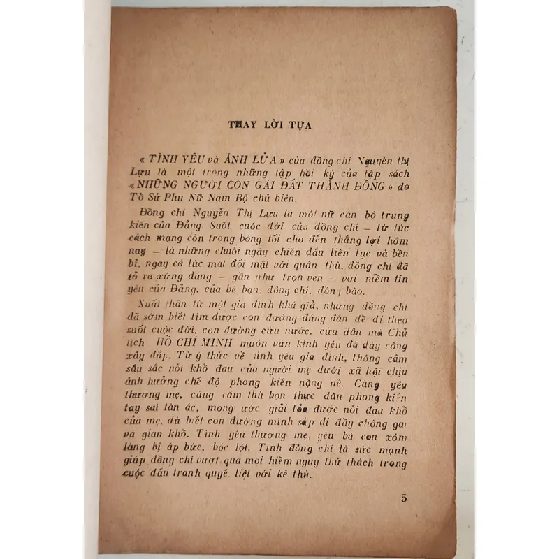 Hồi kts cách mạng: TÌNH YÊU - ÁNH LỬA (Nguyễn Thị Lựu) 706662