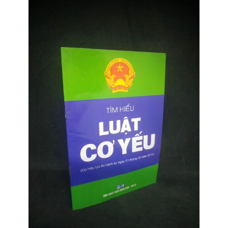 (TẶNG BOOKMARK) Luật cơ yếu mới 90% RBK2303 947288