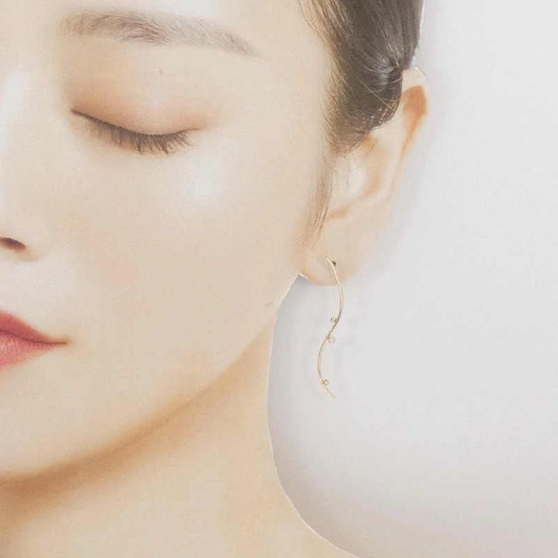 Bông tai cubic zirconia 4゜C 665423