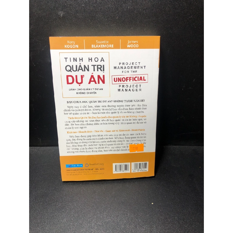 Tinh hoa quản trị dự án Kory Kogon Suzette Blakemore James Wood 2019 mới 70% ố vàng HPB.HCM0611 31050