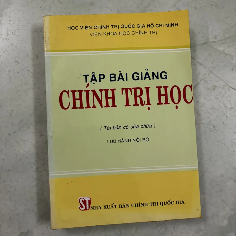 Tập bài giảng chính trị học 1010114