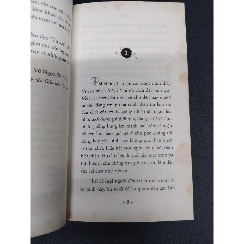 Tự sát Gào mới 80% bẩn bìa, ố vàng, tróc gáy 2015 HCM.ASB3010 917940