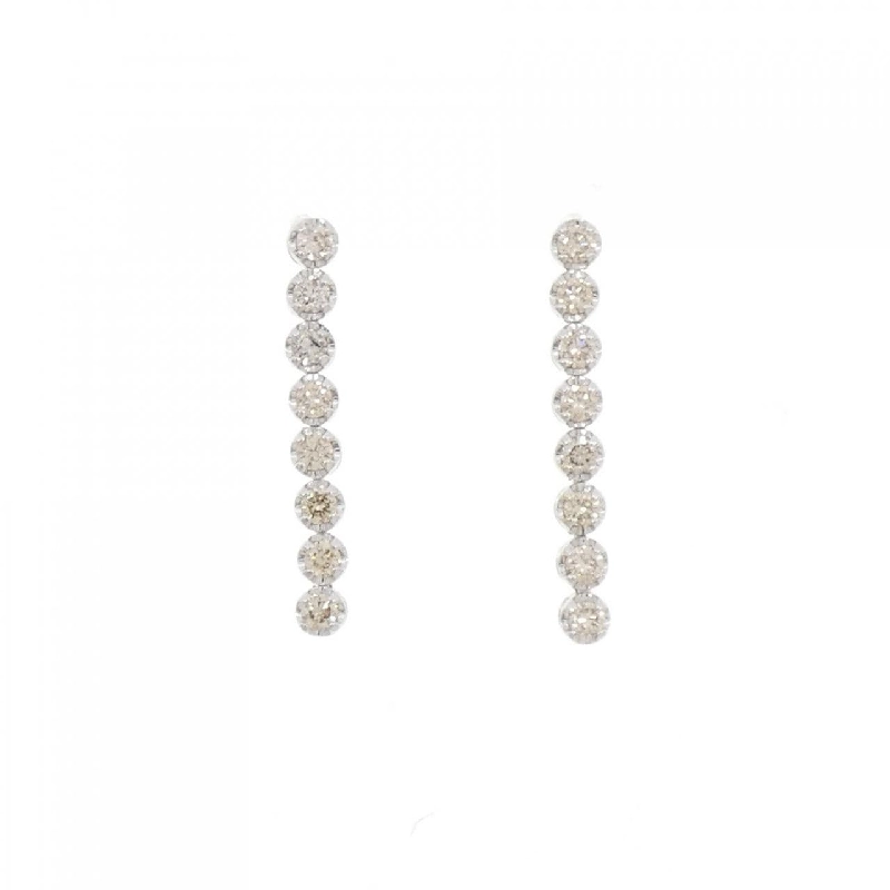 K18WG Bông tai kim cương 0.50CT - Hàng hiệu Chính hãng 869125