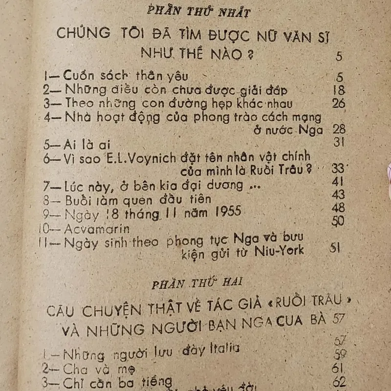 THEO DẤU VẾT RUỒI TRÂU  709247