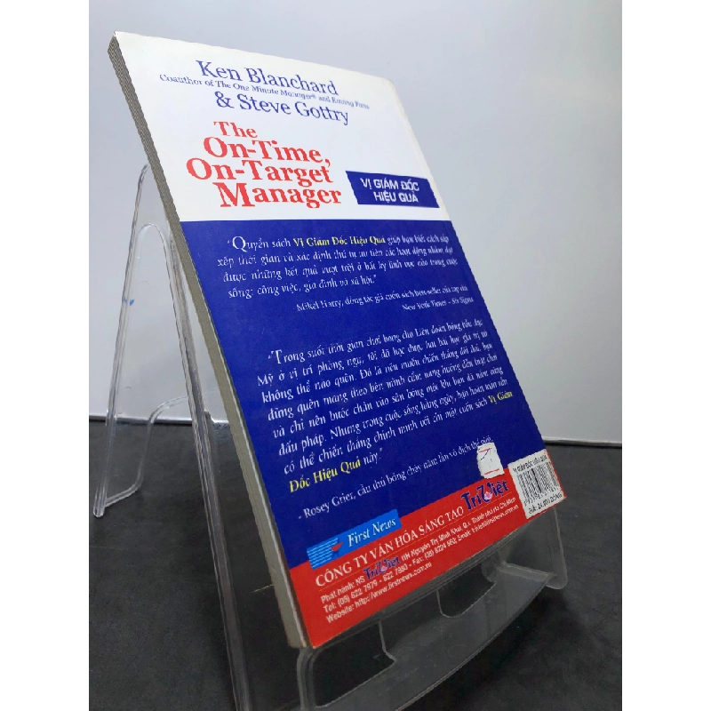 Vị giám đốc hiệu quả 2007 mới 80% bẩn nhẹ Ken Blanchard và Steve Gottry HPB1208 QUẢN TRỊ 450904