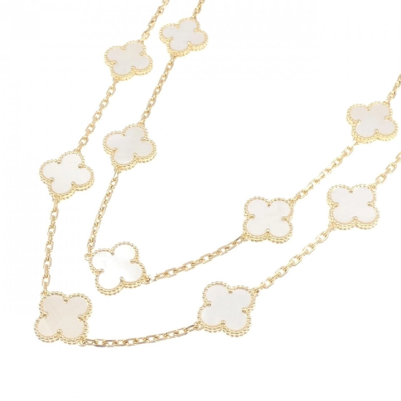 Vòng cổ Van Cleef & Arpels Vintage Alhambra 20 họa tiết - Hàng hiệu Authentic 839780