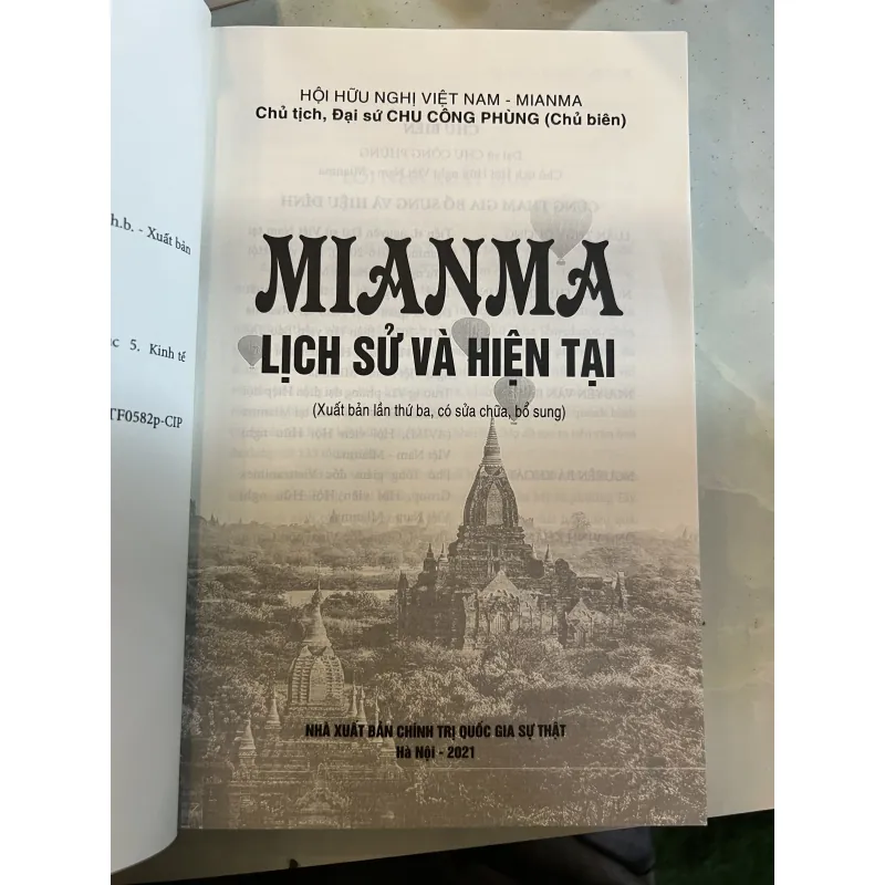 MIANMA LỊCH SỬ VÀ HIỆN TẠI - CHU CÔNG PHÙNG 1022081