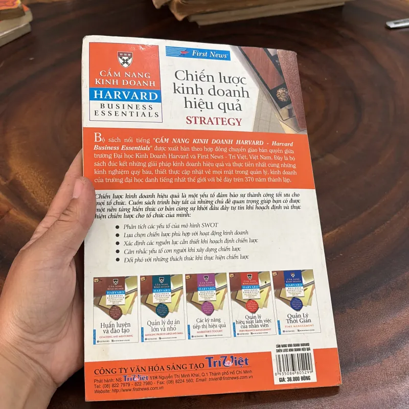 II Cẩm Nang Kinh Doanh Harvard: Chiến Lược Kinh Doanh Hiệu Quả - 2008 994465