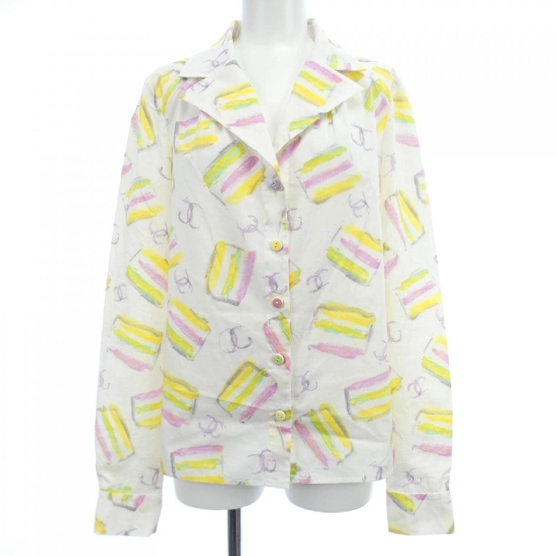 【Mã giảm giá】【Cổ điển】Áo sơ mi CHANEL 644386