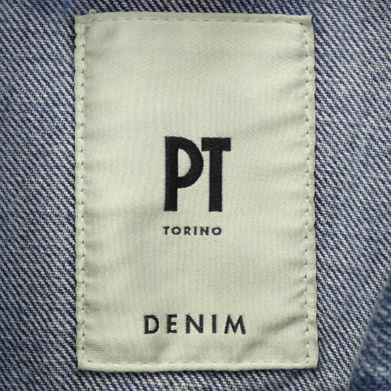 【Mã giảm giá】Áo khoác denim PT TORINO 640583