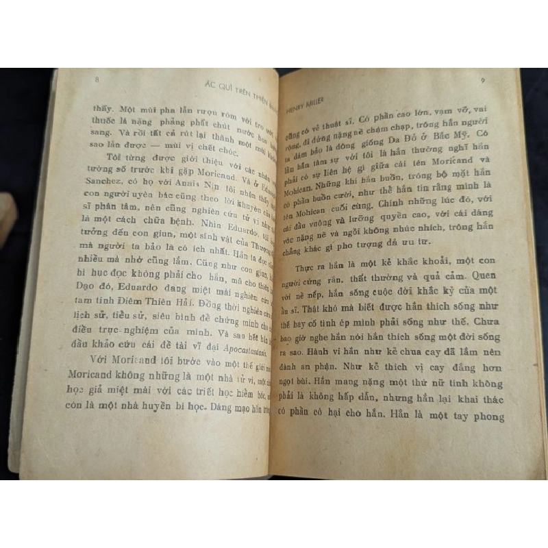 Ác qủi trên thiên đàng - Henry Miller ( bản dịch của Tâm Nguyễn ) 740224