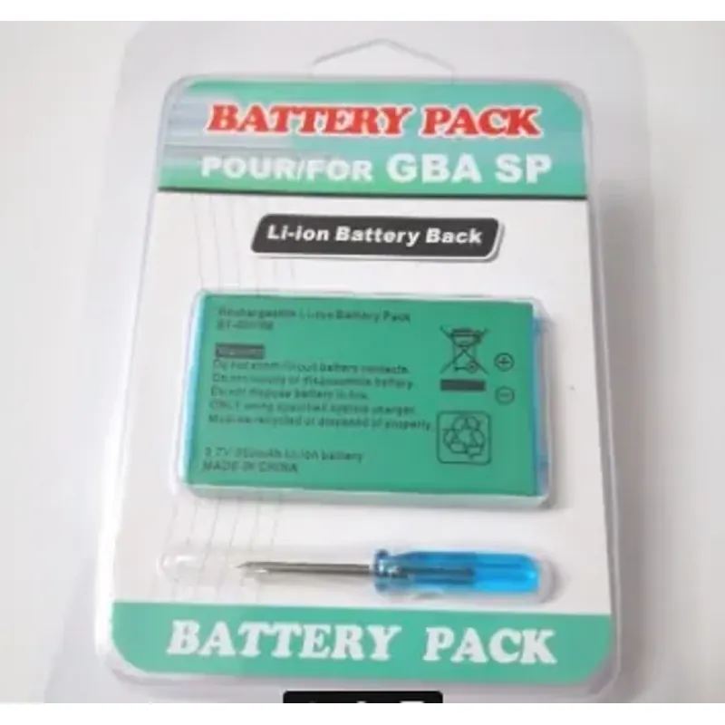 PIN MÁY GAMEBOY GBA SP 850mAh TẶNG KÈM TUỐC NƠ VÍT 714413