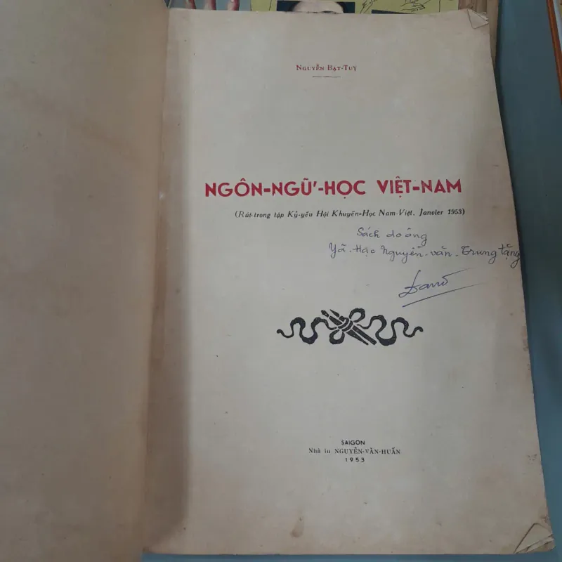 NGÔN NGỮ HỌC VIỆT NAM - NGUYỄN BẠT TỤY 705251