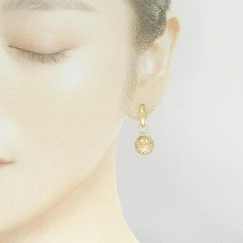 K18/PT900/750 2WAY Bông tai - Hàng hiệu Authentic 878259