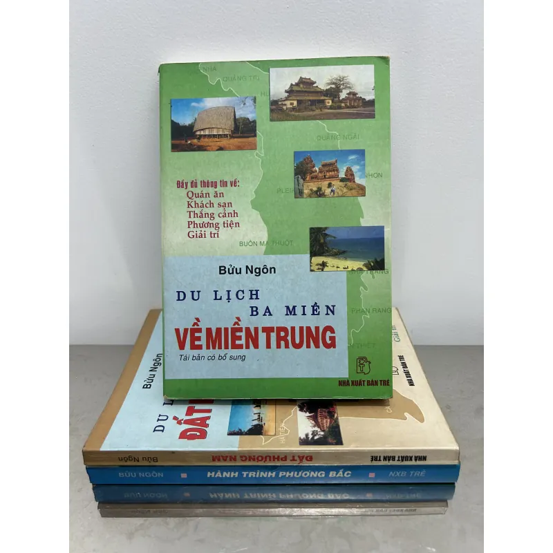 Bộ sách “Du lịch ba miền” của tác giả Bửu Ngôn. 1024972