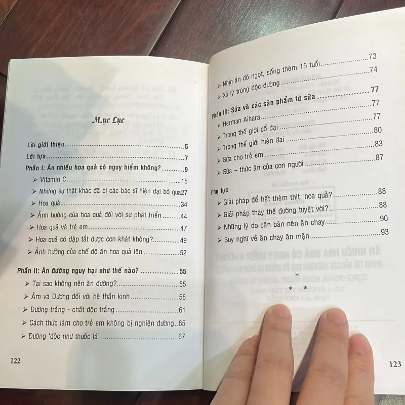 ĂN NHIỀU HOA QUẢ CÓ NGUY HIỂM KHÔNG NHƯNG TÔI VẪN CÒN THÍCH HOA QUẢ - OHSAWA  1037310