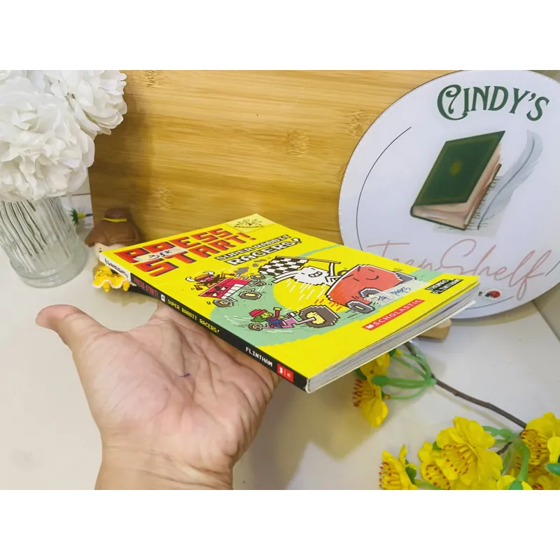 [Sách 2hand từ US] Like new 90% - Press Start! Super Rabbit Racers 800436