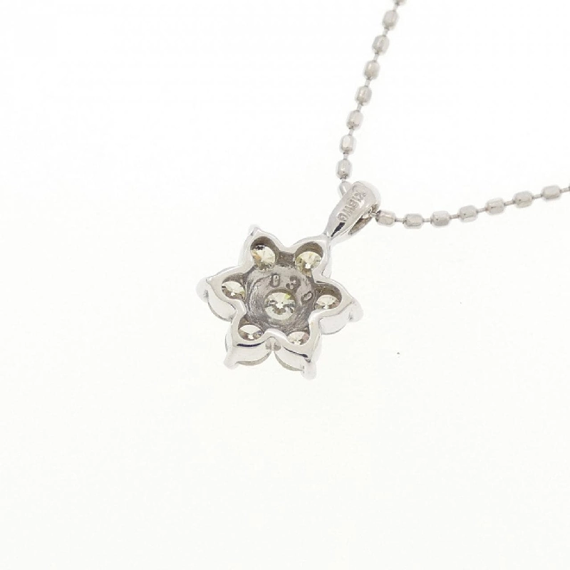 K18WG Hoa Kim Cương Dây Chuyền 0.30CT - Hàng hiệu Chính hãng 863805