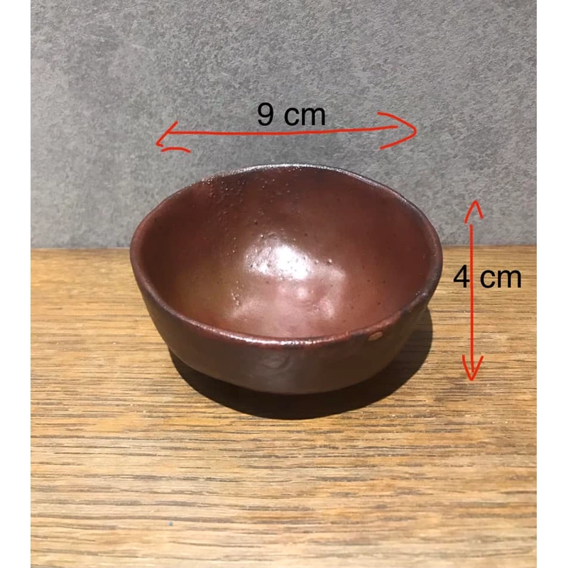 Chén mẫu men test handmade - 9 * 4 cm - sản phẩm mẫu test từ studio gốm 272830