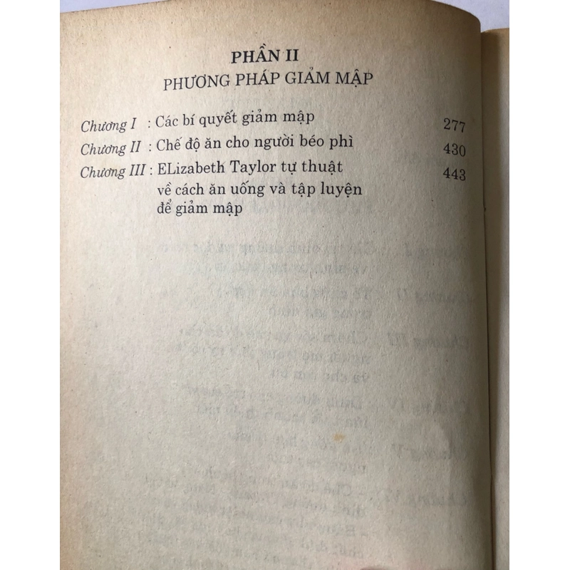 PHƯƠNG PHÁP TĂNG CÂN & PHƯƠNG PHÁP GIẢM MẬP - 427 trang, nxb: 1997 315230