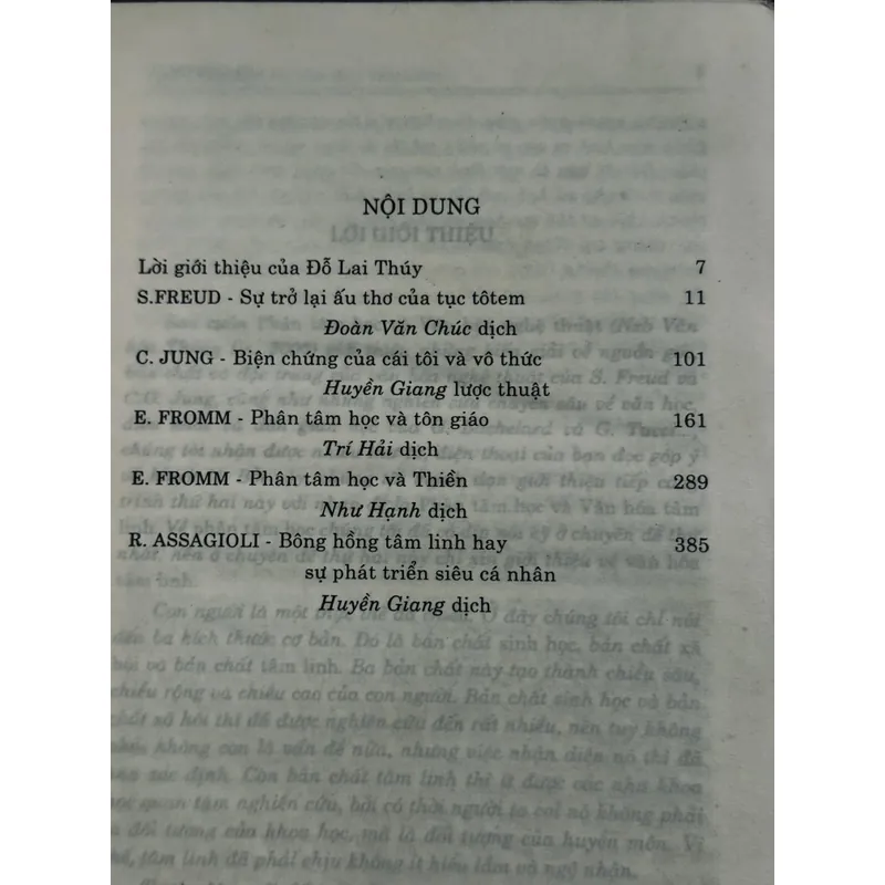 Phân tâm học và văn hoá tâm linh (bìa cứng)  713761