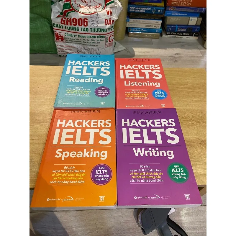 Hacker IELTS, bộ 4 cuốn 604281