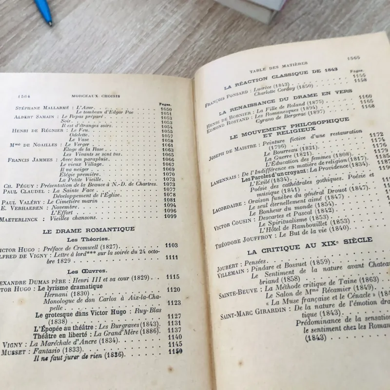 MORCEAUX CHOISIS DES AUTEURS FRANÇAIS – Tuyển tập văn học Pháp kinh điển 📚  971144