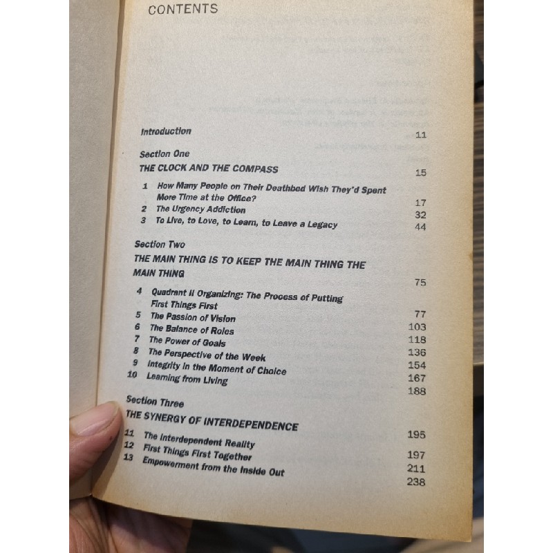 FIRST THINGS FIRST - Stephen R. Covey 184590