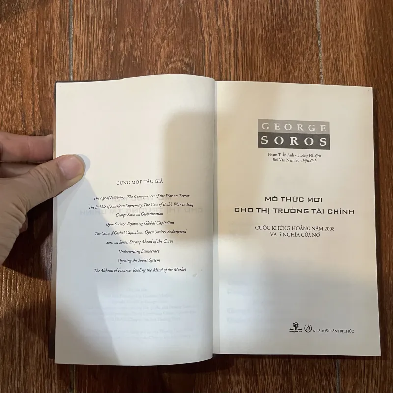 Mô thức mới cho thị trường tài chính George soro - Cuộc khủng hoảng tín dụng năm 2008…(7) 697801