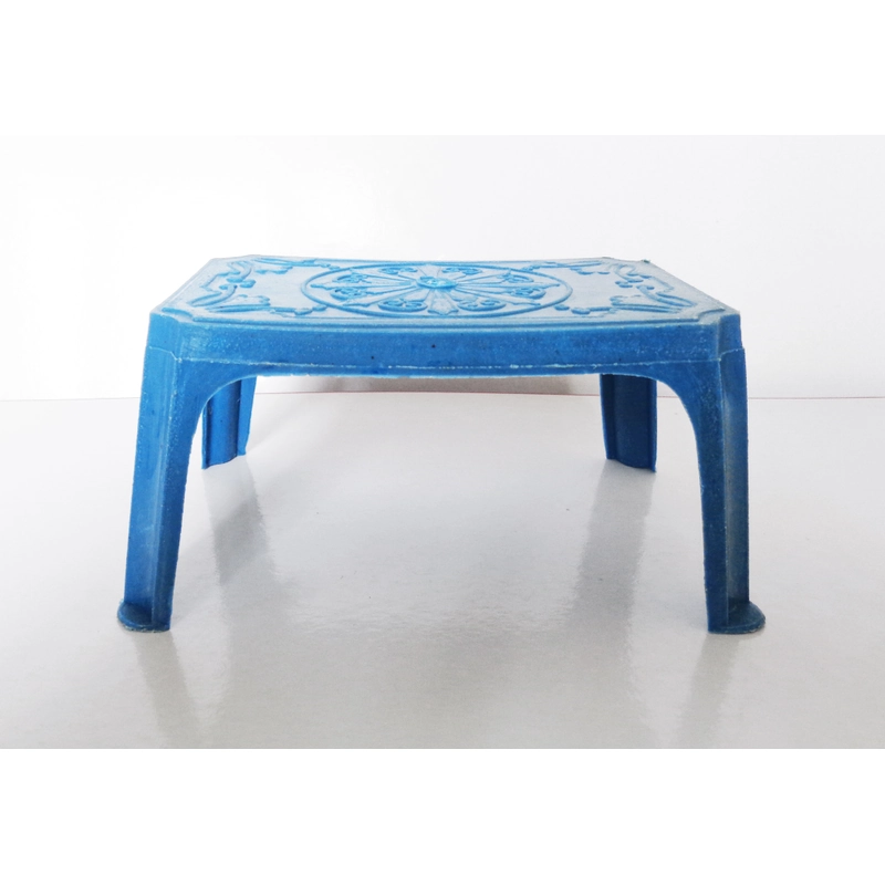 Mô hình bàn nhựa mini trong bộ chơi đồ hàng xưa phiên bản tuổi thơ 9x 454789