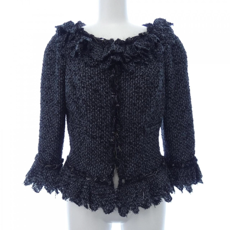 Jacket không cổ CHANEL - Hàng hiệu Authentic 825284