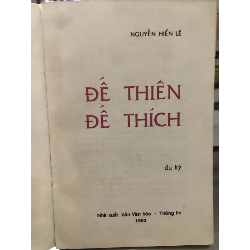 Đế thiên đế thích-Nguyễn Hiến Lê  971845