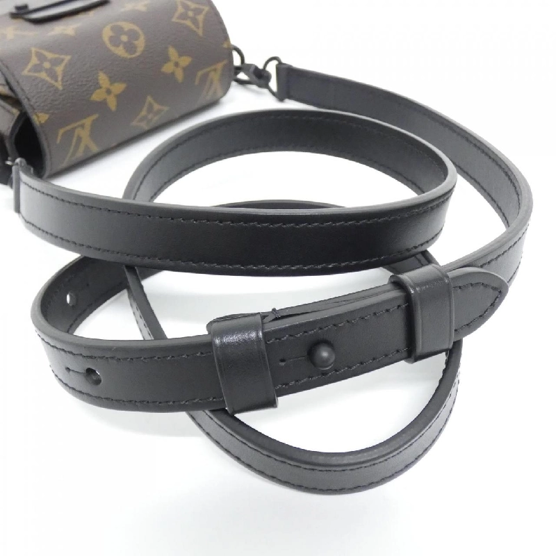 Túi đeo vai Louis Vuitton Monogram Macassar S-Lock Vertical Wearable Wallet M81522 - Hàng hiệu Chính hãng 768236