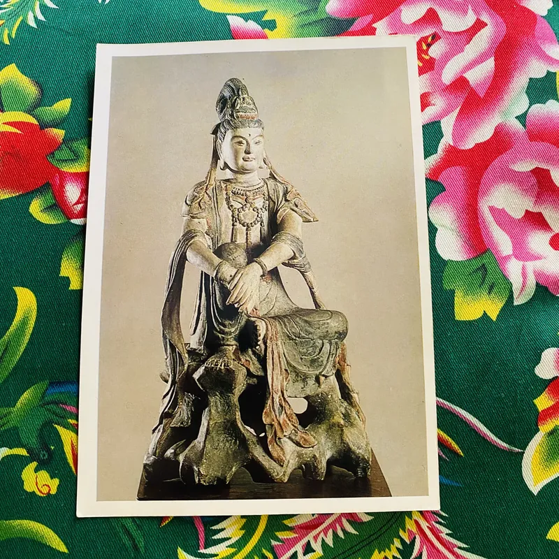 Bưu thiếp ảnh nghệ thuật tượng Quan âm thế kỷ 15,16 (1985)  731567