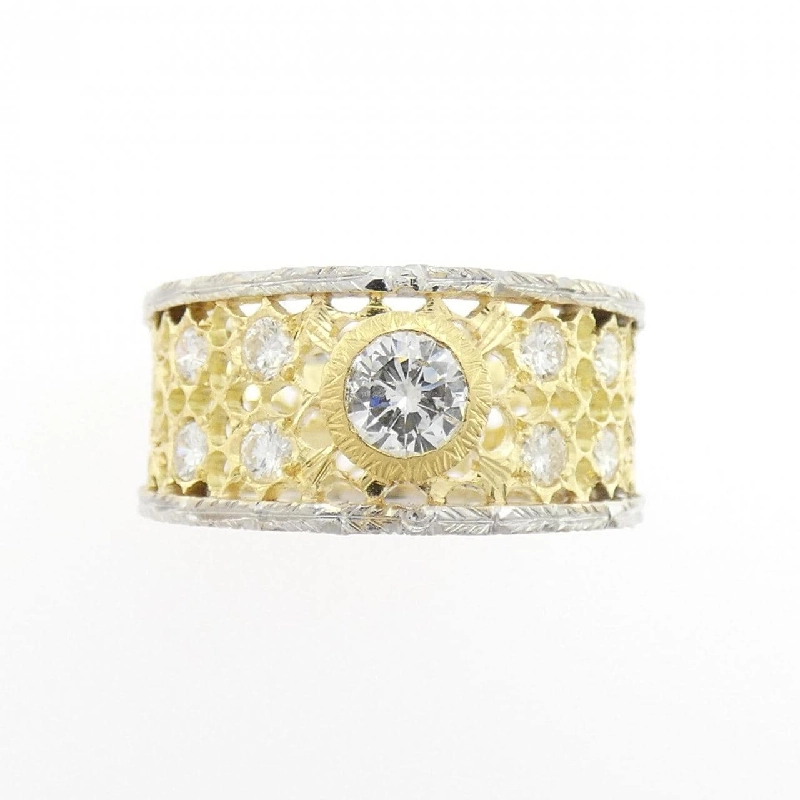 Nhẫn kim cương 750YG/750WG - Hàng hiệu Authentic 851540