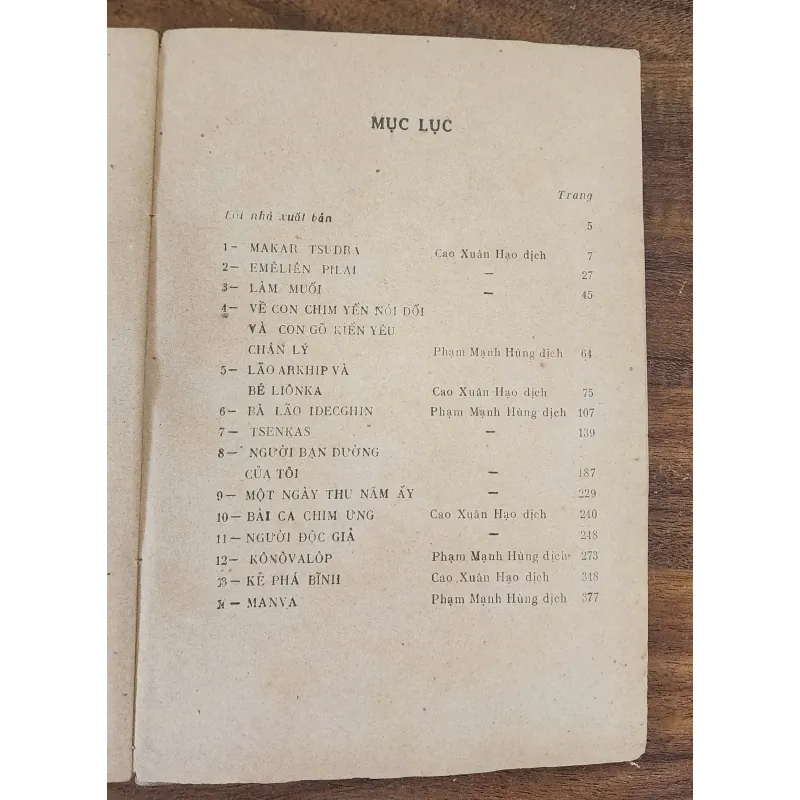 Combo 2q truyện ngắn của Maxim Gorky  763054