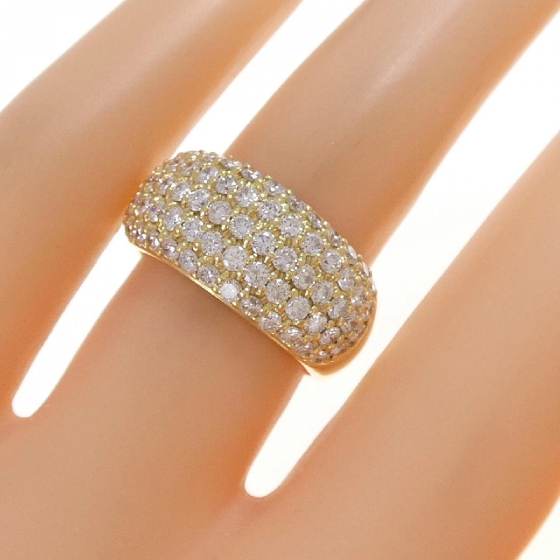 Nhẫn kim cương pavé K18YG 1.44CT - Hàng hiệu chính hãng 852281