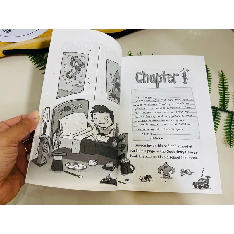 [Sách tiếng Anh 2hand] Like new 90% - George Brown, Class Clown: Super Burp 489379