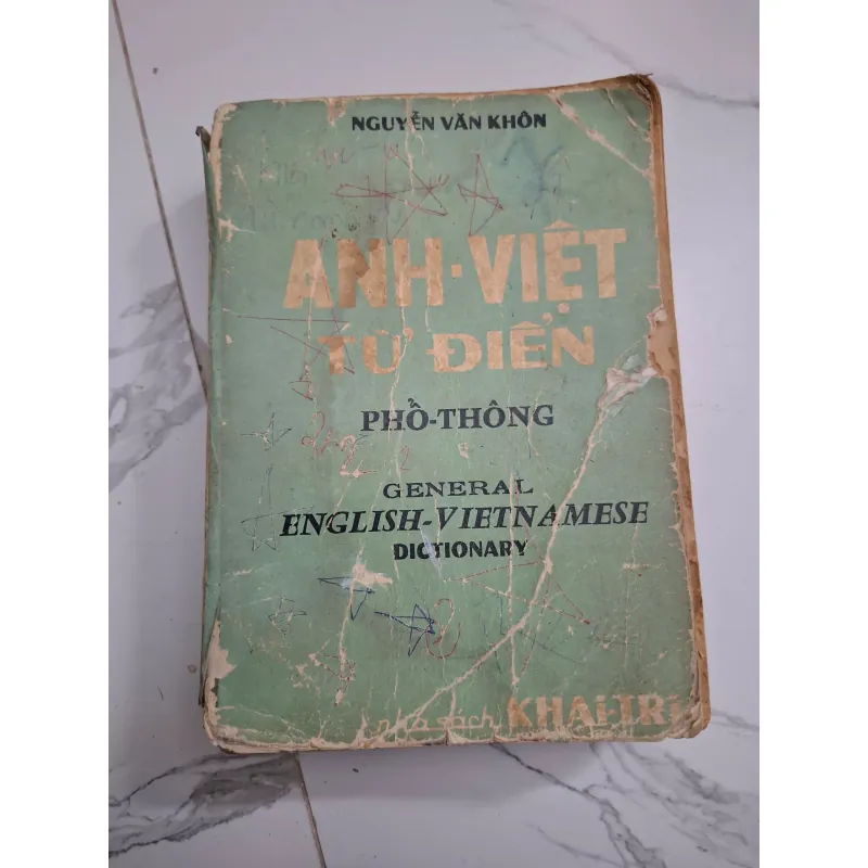 Anh - Việt Từ Điển Phổ Thông - Nguyễn Văn Khôn - Từ điển 796800