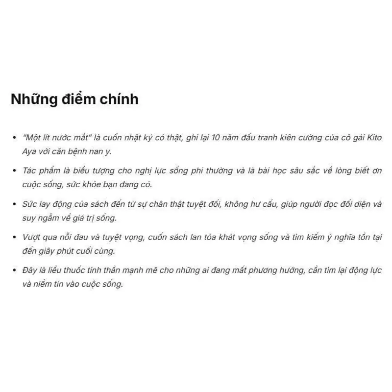 "Một lít nước mắt" - yêu thương từ những đớn đau  [1리터의 눈물] 796368