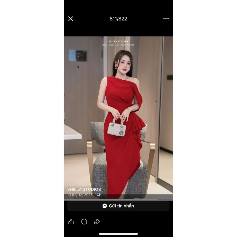 SHILLA STUDIO - VÁY ĐỎ DỰ TIỆC 785518