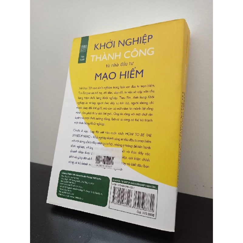 Khởi Nghiệp Thành Công Từ Nhà Đầu Tư Mạo Hiểm - Tim Draper New 100% HCM.ASB2703 342755