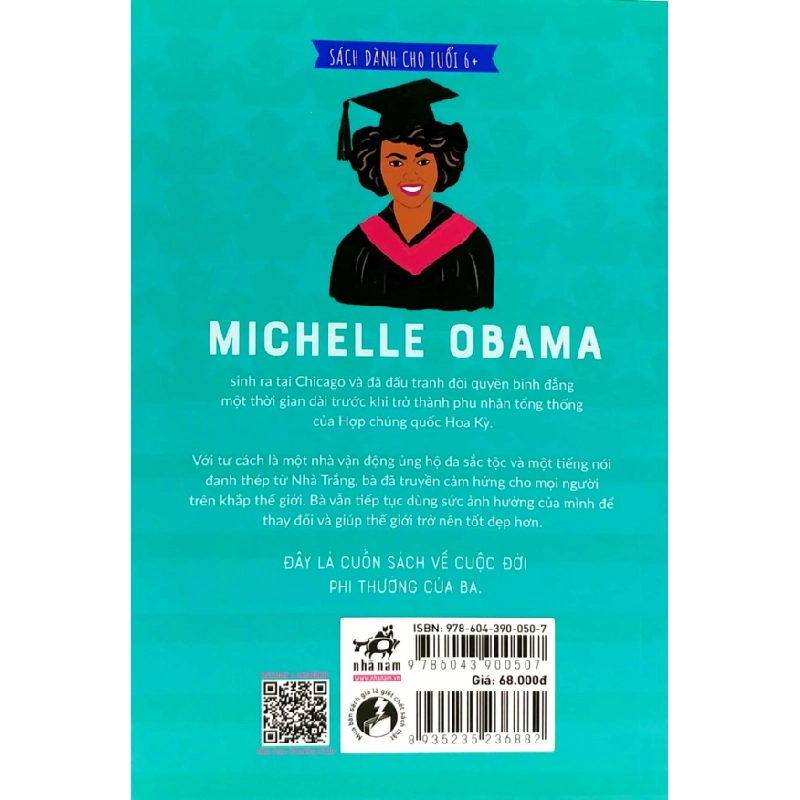 Danh Nhân Đương Đại - Cuộc Đời Phi Thường Của Michelle Obama - Tiến sĩ Sheila Kanani, Sarah Walsh 289674