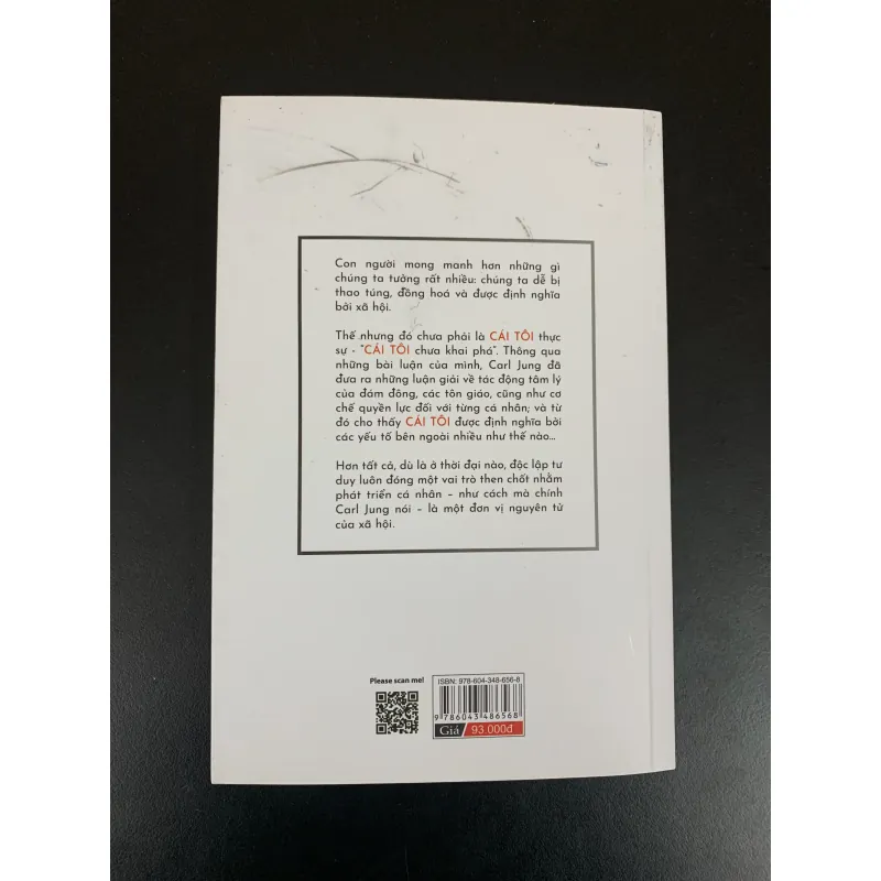 (Sách cũ) " Cái tôi " chưa khai phá - Carl Gustav Jung - Lương Xuân Bách dịch  958193
