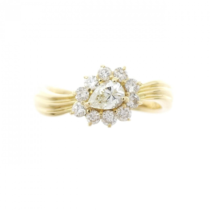 Nhẫn kim cương K18YG 0.50CT - Hàng hiệu Authentic 854208