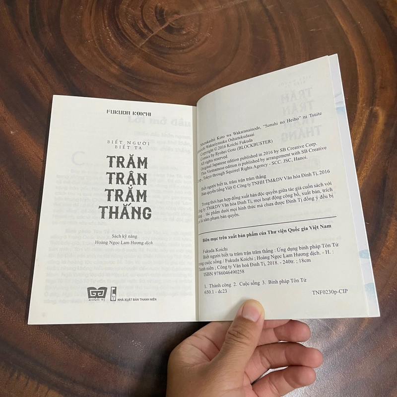 II Tựa sách: Biết Người Biết Ta _ Trăm Trận Trăm Thắng - FUKUDA KOICHI - 2018 439373